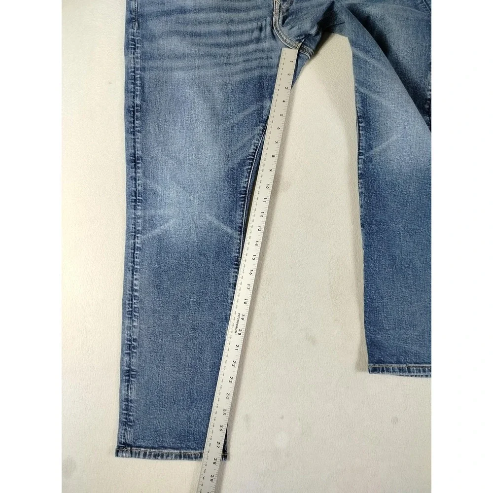 American Eagle Airflex+ Jeans Mens 38 Blue Medium Wash Athletic Fit Denim Casual